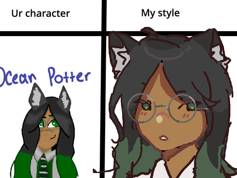 I will draw your OC in my style :D (OPEN) remix remix-3