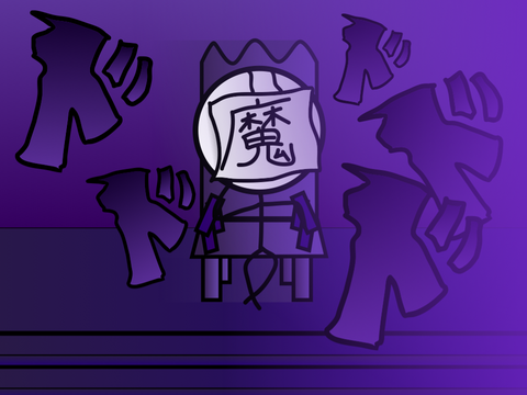 簡単に棒人間描いてみました
