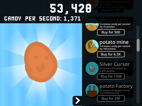 Potato clicker