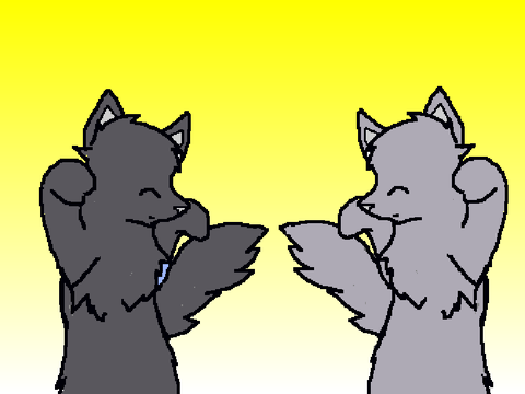 Feathertail+Stormfur dance to dynamite! 