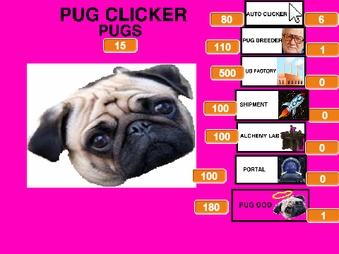 Pug Clicker! remix