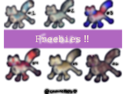 freebies !! ( HIATUS )