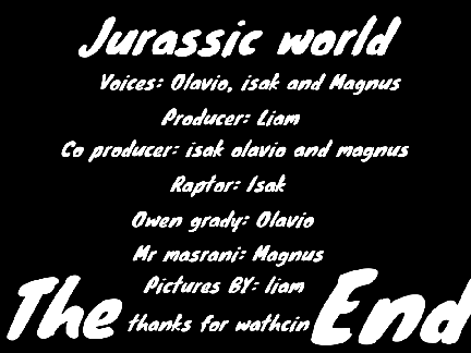cartoon jurassic world