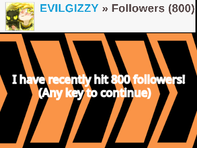 800 followers Banner/Outro contest!