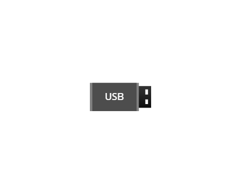 USB D: