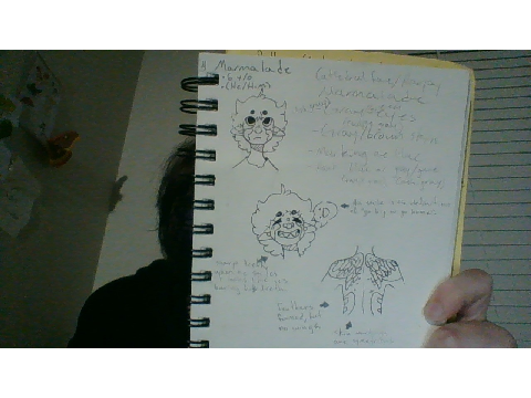 Marmalade sketch ft. my weird fingers