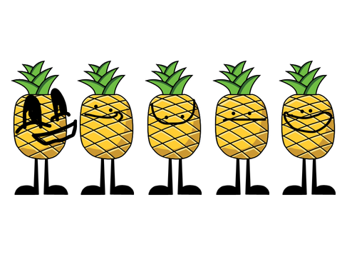 Five Dancing Pineapples (MOST POPULAR PROJECT) remix