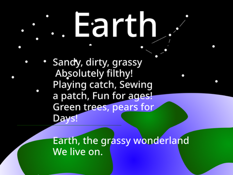 Poem about Earth