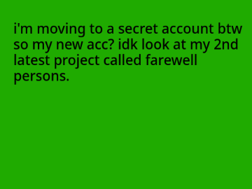 wait u havent noticed???