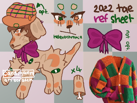 ✒️  taE | ref sheet remix