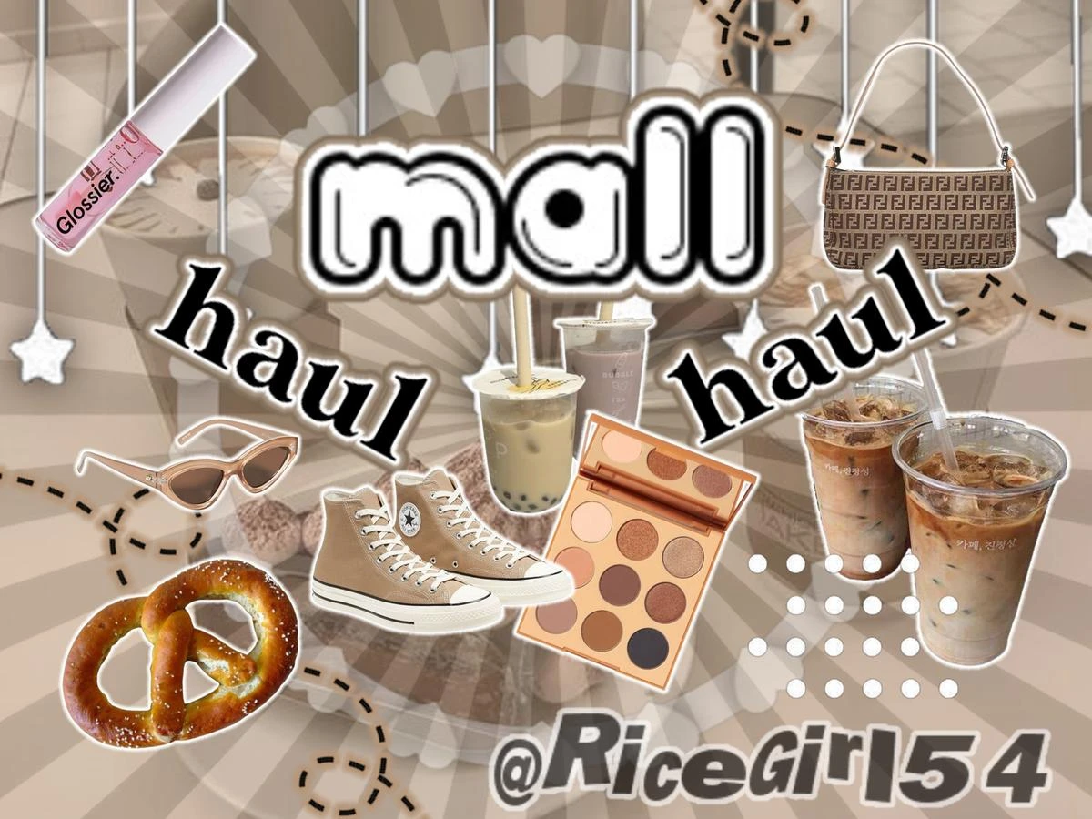 ⊹ mall haul ˘͈ᵕ˘͈