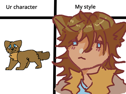 I will draw your OC in my style :D (OPEN) remix remix-6