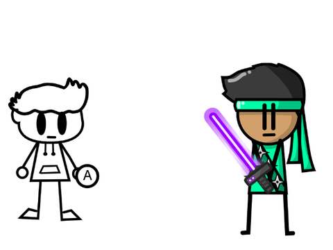Scratch Animation | Apex vs. SN hazazaza moment