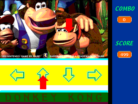 Tap, Tap, Revolution- Donkey Kong