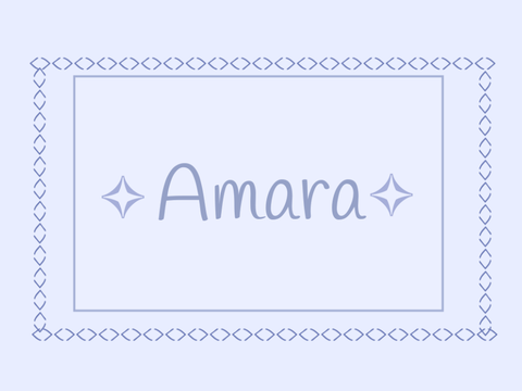 ✧⁠ Amara ✧⁠