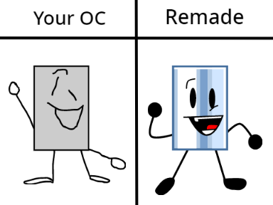 Redrawing Object OCs! (OPEN!)