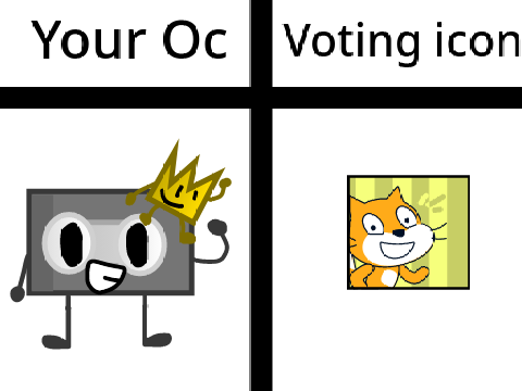 Add your oc and I will give it a voting icon STILL OPEN