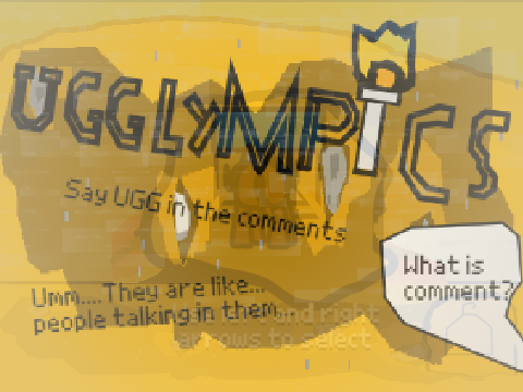 UGGLYMPICS-The Prehistoric Olympics.