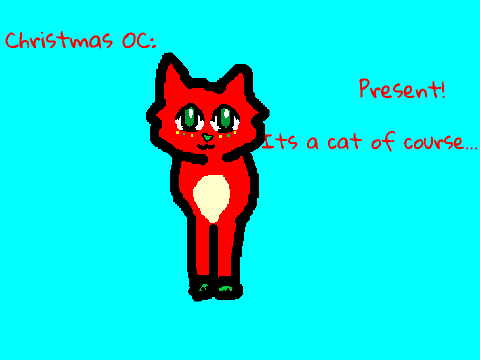 My Christmas OC