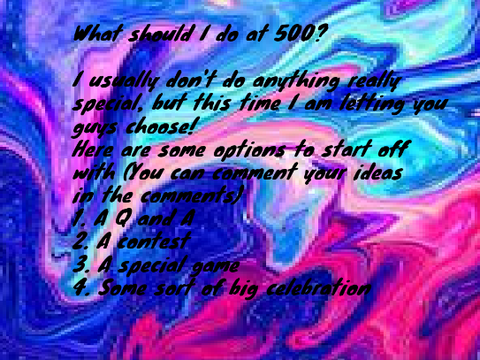 What do you guys want?