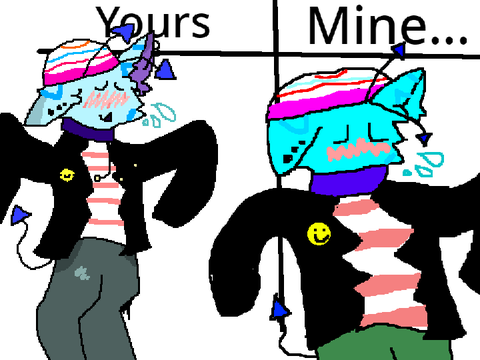 Mine vs yours... remix remix