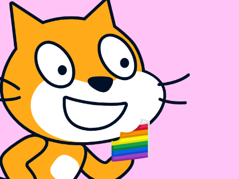 Scratch Cat Goes Crazy