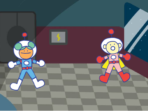 Mengklik Astronot
