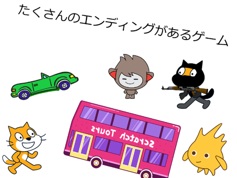 たくさんのエンディングがあるゲーム　β版