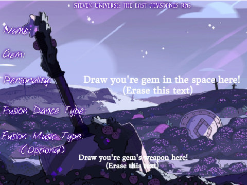 Steven Universe: The Lost Gemstones RPG Bio
