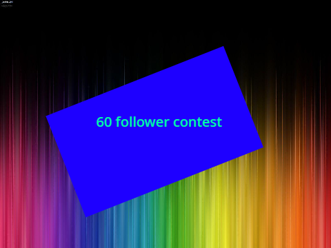 #60 follower contest #awesome rewards #best #open #all