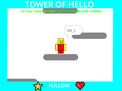 ☁️TOWER OF HELLO☁️ (improved to easy)