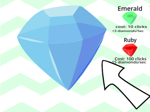 Diamond clicker