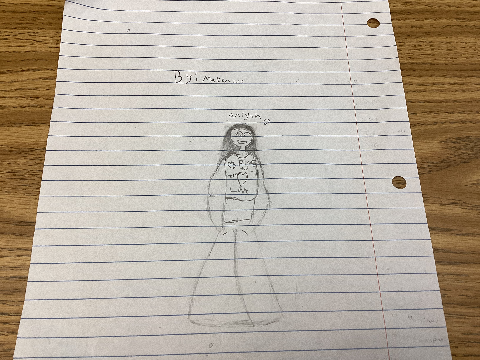 I drew my bffl