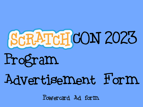 ScratchCON 2023 Program Advertisement | Powercard Ad