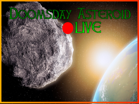 Doomsday Asteroid Countdown LIVE