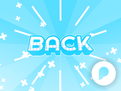 2D Blue Intro Template [Back] #art #animations