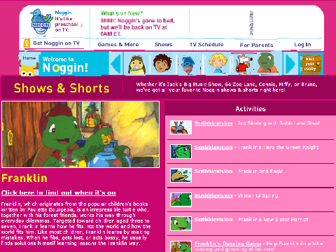 NOGGIN Website Scratch Part 2