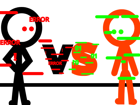 Orange vs Black| #Animations