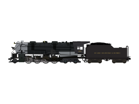 Fictional 2-8-4 Berkshire