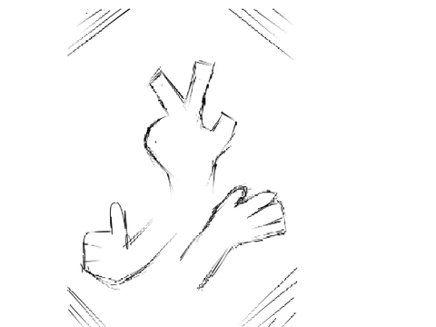 How I draw hands