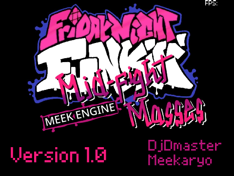 FNF -  Mid Fight Masses Version 1.0 || Meek Engine | #music #games