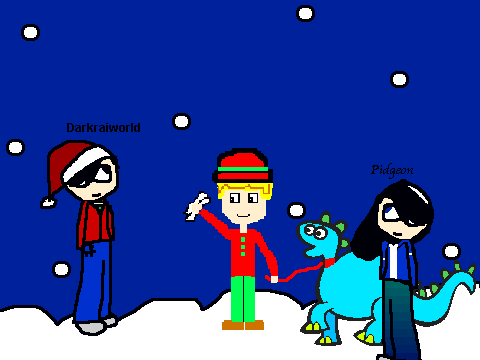 Add yourself in the snow! 3rd Remix