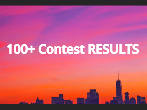 100+ Follower Contest RESULTS