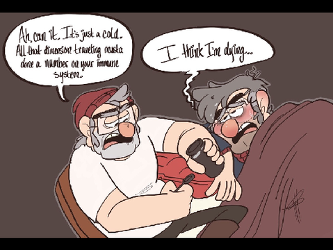 Mabel and Ford Angst/Fluff