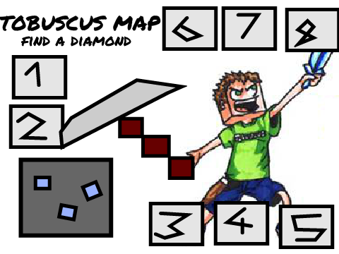 FIND A DIAMOND MAP 7 PLACES LEFT
