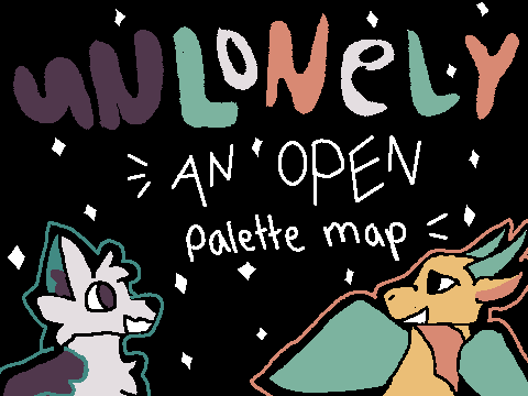 UNLONELY - AN OPEN PALETTE MAP