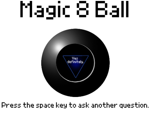 Magic 8 Ball