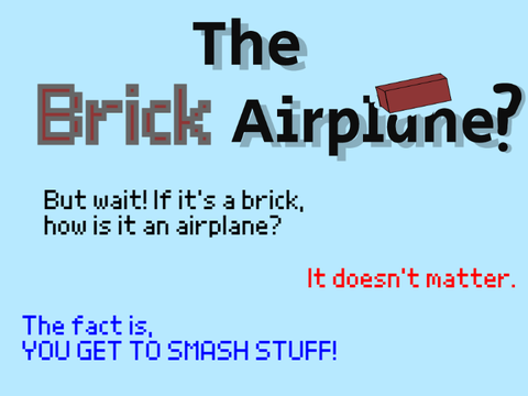 ⬥The BRICK Airplane?⬥ v1.1