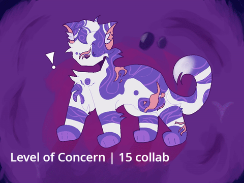 level of concern | 15 collab (blood + death warning)