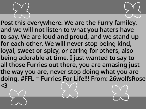 Furry Support